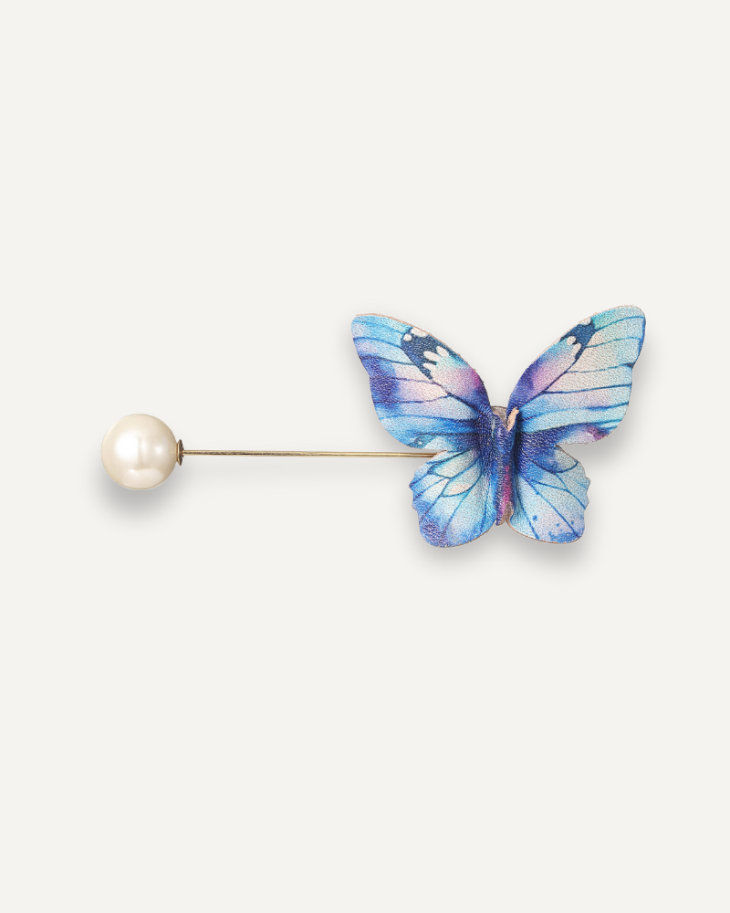 Aurora Pearl Brooch - Handmade