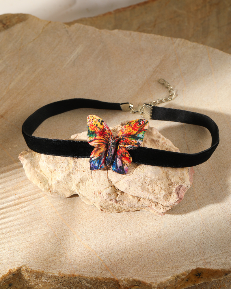 Genesis Velvet Choker - Handmade